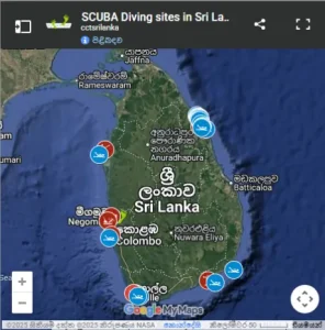 SCUBA destinations in sri lanka