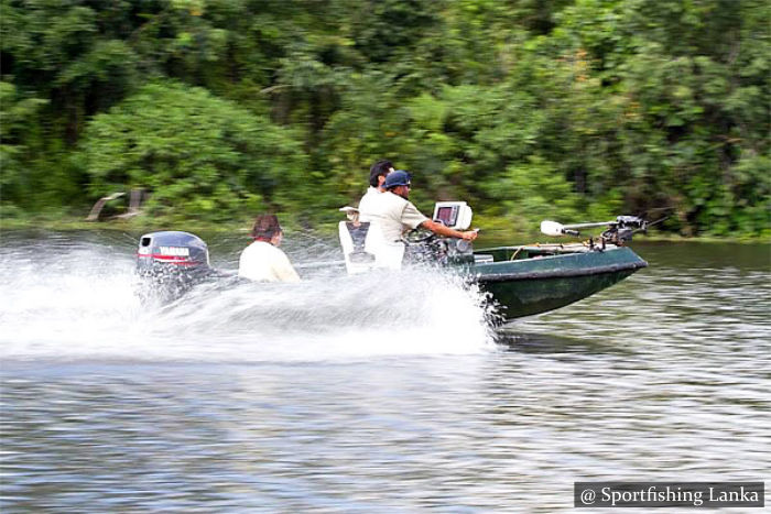 Pro Fishing Bolgoda Lake Full Day Cross Country