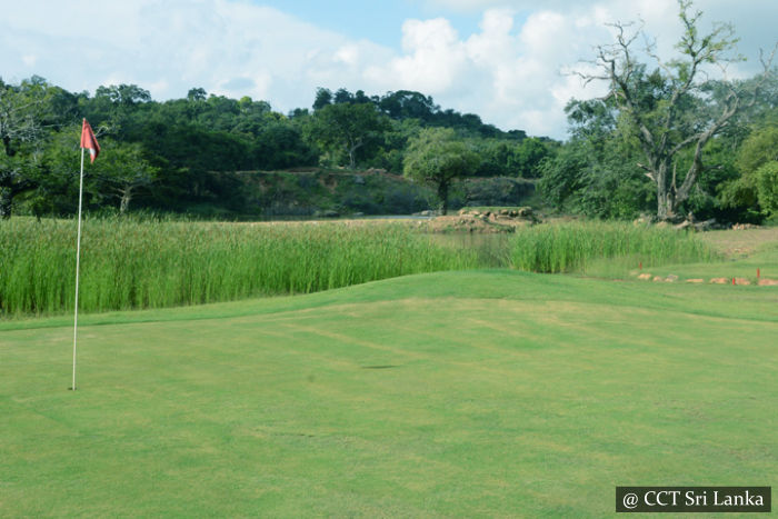 Golfing in Trincomalee