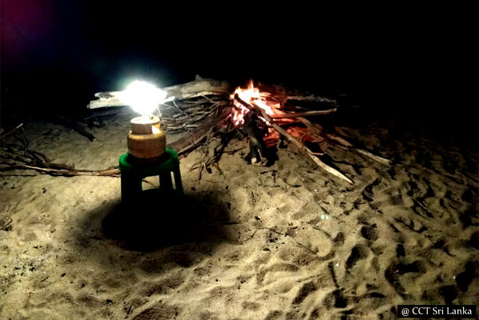 Night camping - in Gangewardiya and in Kalpitiya islands