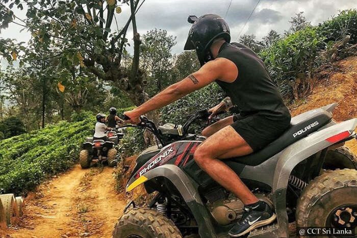 ATV Quad Ride Through the Mountain Terrain of Ella - Cross Country ...