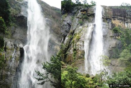 Trek to the top of Diyaluma waterfall