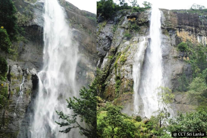 Trek to the top of Diyaluma waterfall